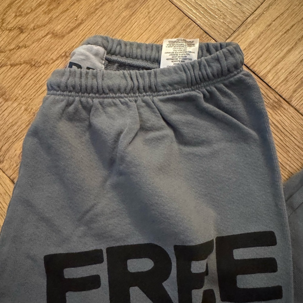 Freecity Charcoal Joggers with Pink Logo - Picture 4 of 6
